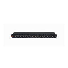 PATCH PANEL 24BOCAS CAT6 F/UTP S/FTP 0.5U PP6A24-05U LINKMAD