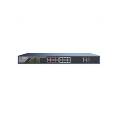 SWITCH POE 16B 230W HASTA 250M DS-3E1318P-E HIKVISION