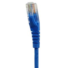 PATCH CORD 4UN CAT5E 30CM AZUL CPA-03-4 LINKMADE