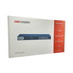 SWITCH 16BOCAS NO ADMIN 1GB 1SFP DS-3E0518P-E HIKVISION