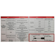 TRANSCEPTOR BALUN PASIVO 1CH 200MT DS-1H18S/E-E HIKVISION