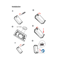 PULSADOR DE PANICO 2 BOTONES RADION RFPB-TB BOSCH