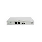 SWITCH GIGABIT CAPA 3 ADMINISTRABLE EN LA NUBE 8 PUERTOS POE+ 2 SFP+ RG-NBS3300-8MG2XS-P RUIJIE