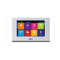 TECLADO TOUCH 4.3" SERIE ALIEN COLOR BLANCO INIM