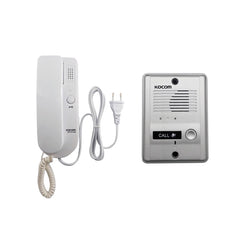 KIT PORTERO CITÓFONO C/ALTAVOZ MET. KDP-501AM + MS-2D KOCOM