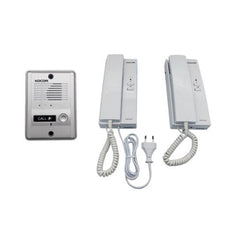 KIT PORTERO METALICO C/2 CITOFONOS KDP-602AD+MS-2D KOCOM