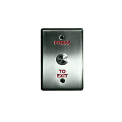 PULSADOR DE SALIDA METALICO C/BASE METAL IB-PB41