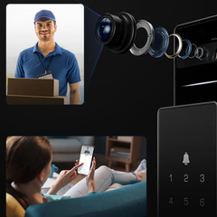 CERRADURA INTELIGENTE FACIAL WIFI BT CS-DL50FVS EZVIZ