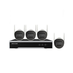 KIT NVR WIFI 4 BULLET S/DISCO 2MP NK42W0H HIKVISION