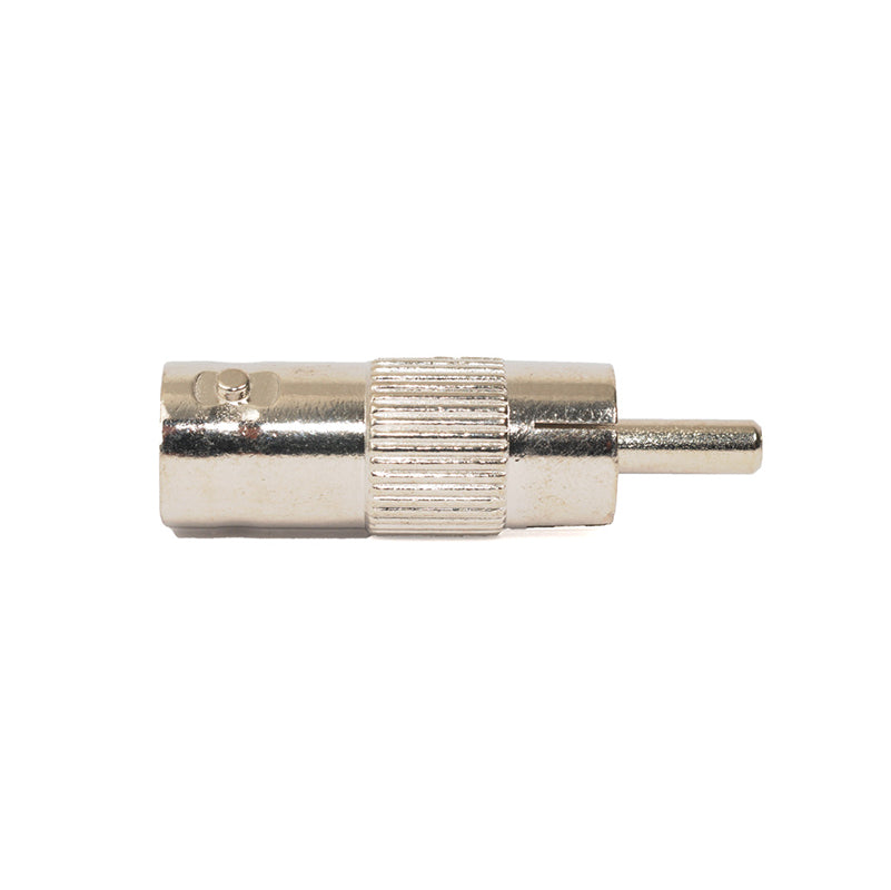 CONECTOR ADAPTADOR BNC A RCA MACHO