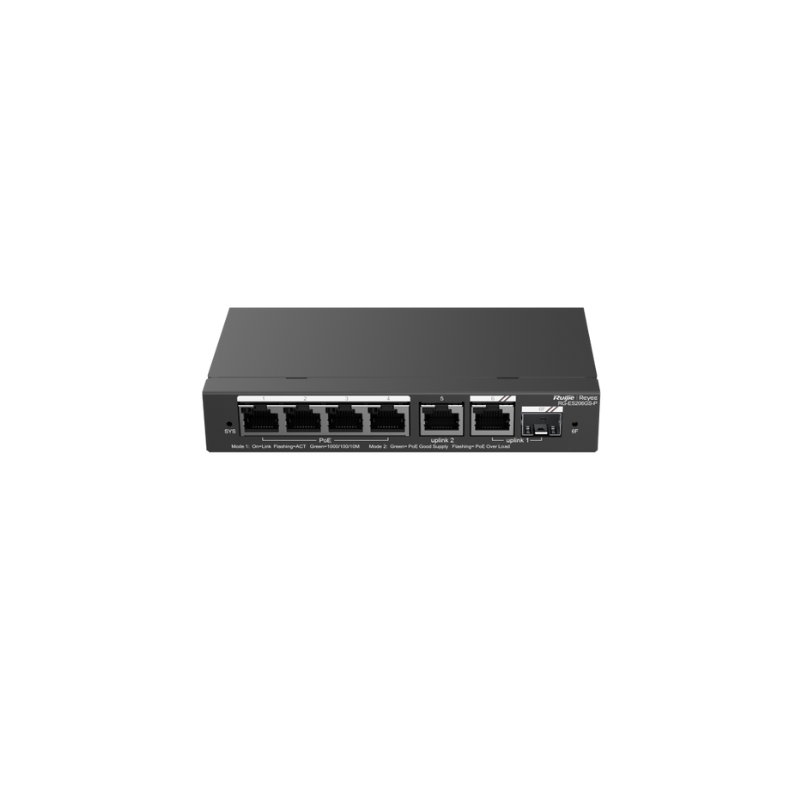 SWITCH 4B POE MAS 2 GIGABIT SMART CLOUD RG-ES206GS-P RUIJIE