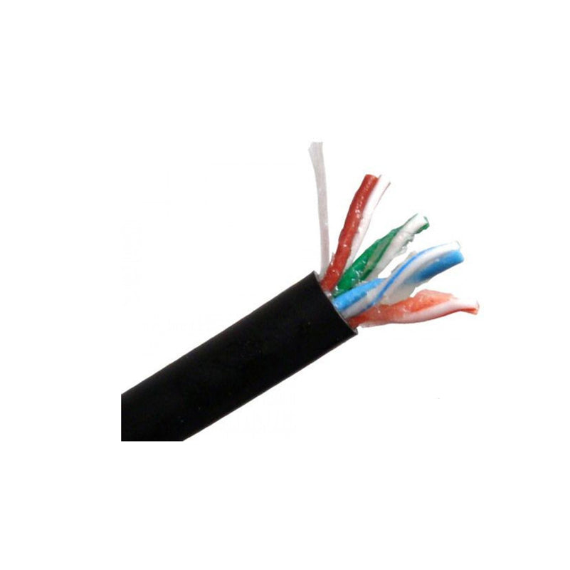 CABLE UTP 4 PARES CAT5E UNIFILAR EXTERIOR C/GEL 305 VCONN