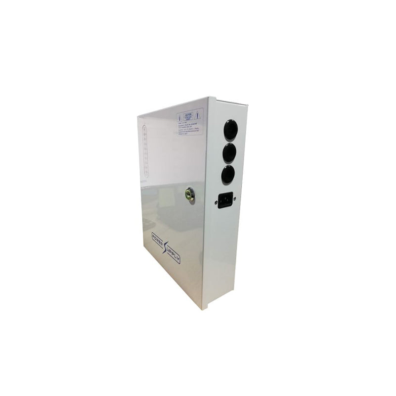 FUENTE DE PODER RSRVA CCTV 12V 10A 9CH VV-DC120910B VCONN