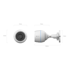 CAMARA IP WIFI 2MP IA COLORVU IP67 H3C EZVIZ