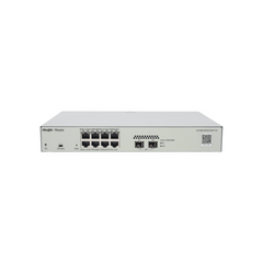 SWITCH GIGABIT CAPA 2 ADMINISTRABLE EN LA NUBE 8 PUERTOS POE+ 2 SFP RG-NBS3100-8GT2SFP-P-V2 RUIJIE