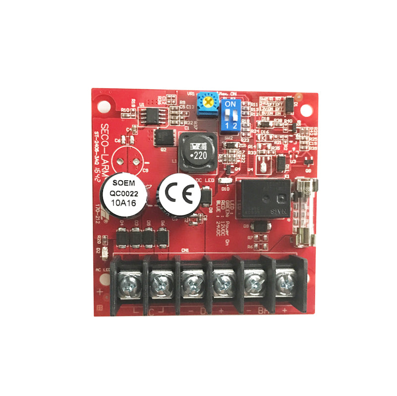 CARGADOR DE BATERIA 6/12/24V 3 AMPERES ST-2406-3A SECO LARM