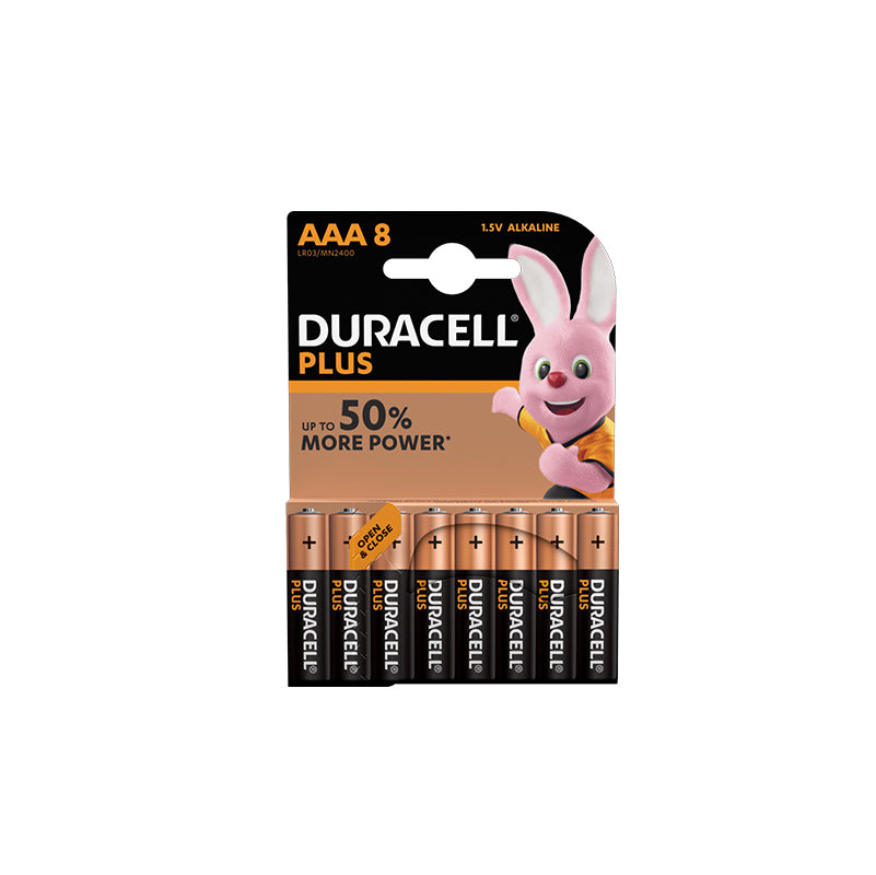 PILA BLISTER AAA ALCALINA 8 UNIDADES AAA-X8-AlC DURACELL