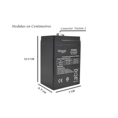 BATERIA 6V 4,5AH NORMA UL VC0645 VCONN