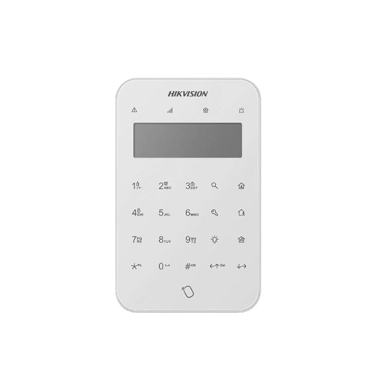 TECLADO LCD INALAMBRICO AXPRO DS-PK1-LT-WB HIKVISION