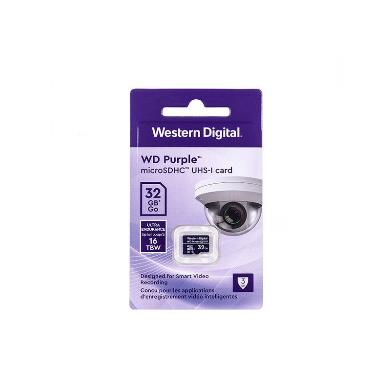 MEMORIA MICROSD WESTERN DIGITAL PURPLE 32GB