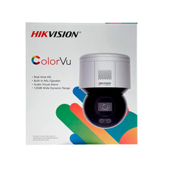 DOMO PT IP 4MP COLORVU DL AUDIO DS-2DE3A400BW-DE HIKVISION