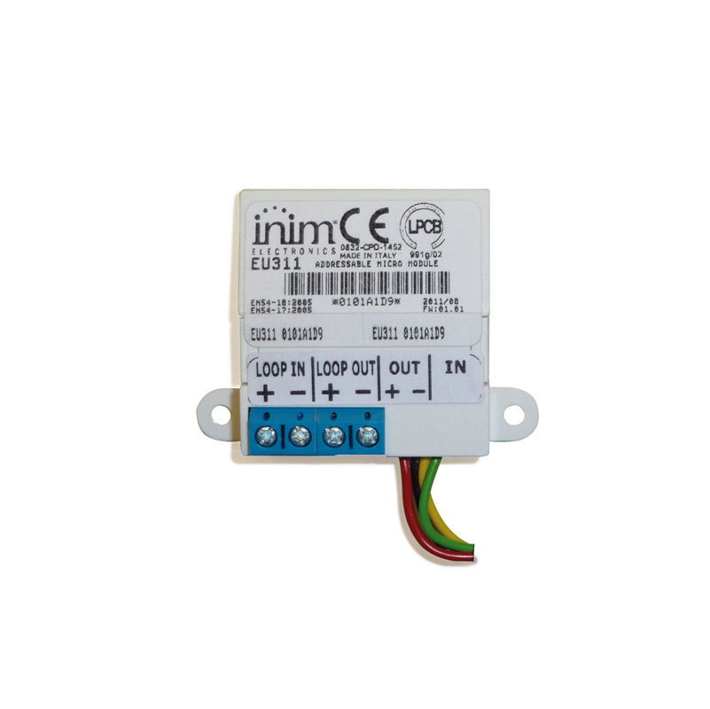 MODULO MINI DE MONITOREO DE 01 INPUT / 01 OUTPUT EU311 INIM