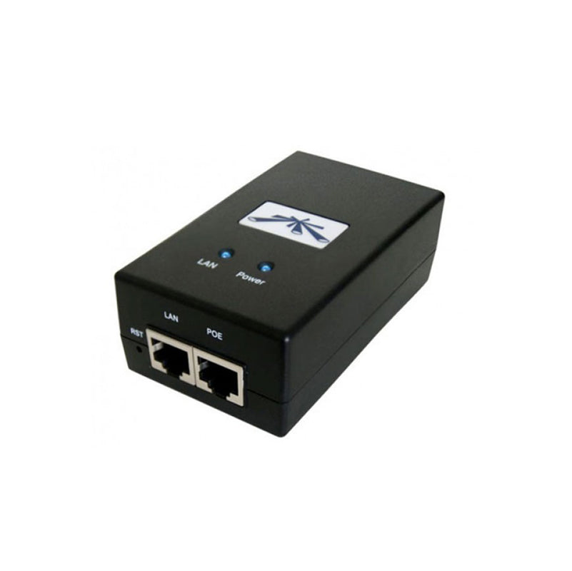 INYECTOR POE 48V 24W 2RJ45 802.3AF 220VAC UBIQUITI