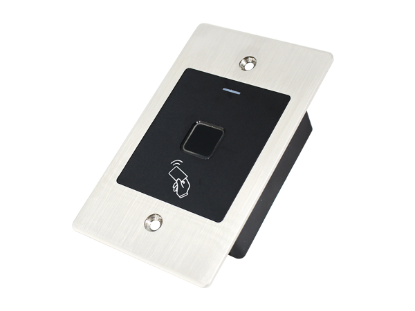 LECTOR EMPOTRABLE IP66 PIN HUELLA PUERTA EK2 SECUKEY
