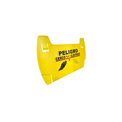 PLACA DE ADVERTENCIA PARA CERCO ELECTRICO "PELIGRO" HG-LTP HAGROY