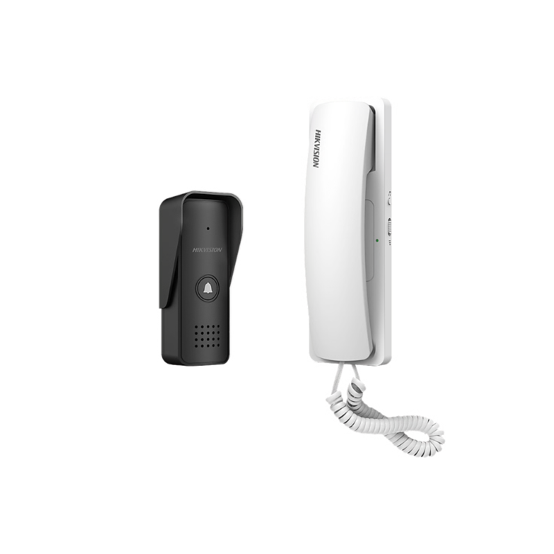 KIT INTERCOM ANALOGO 2 HILOS DS-KIS103 HIKVISION.