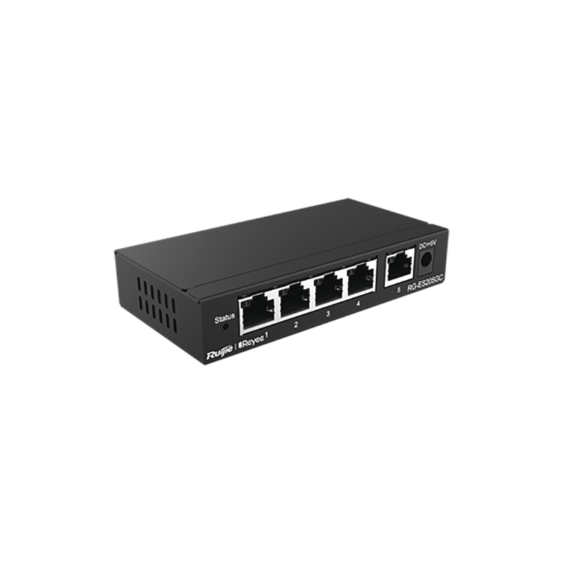 SWITCH 4B POE MAS 1 GIGABITSMART CLOUD RG-ES205GC-V2 RUIJIE
